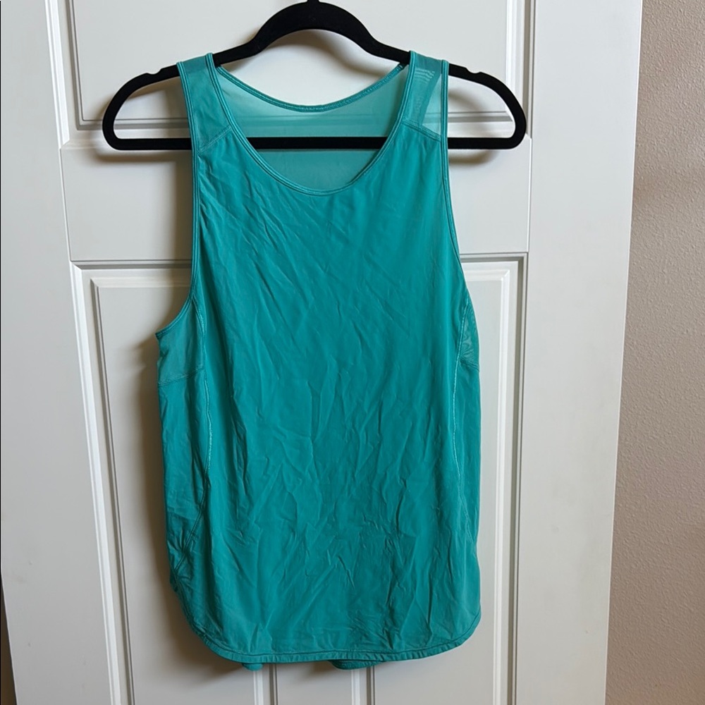 lululemon athletica Turquoise Tank Top